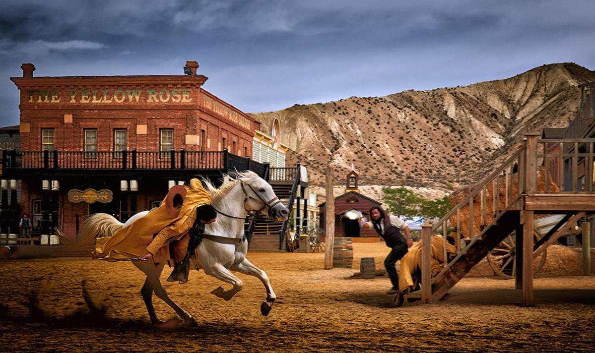 Alojamiento turístico Almazarillas en el Desierto de Tabernas Casa de hóspedes Exterior foto