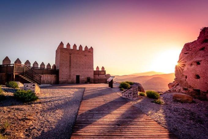 Alojamiento turístico Almazarillas en el Desierto de Tabernas Casa de hóspedes Exterior foto